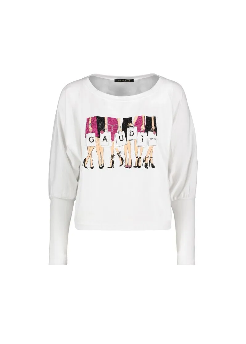 T-shirt corta in jersey