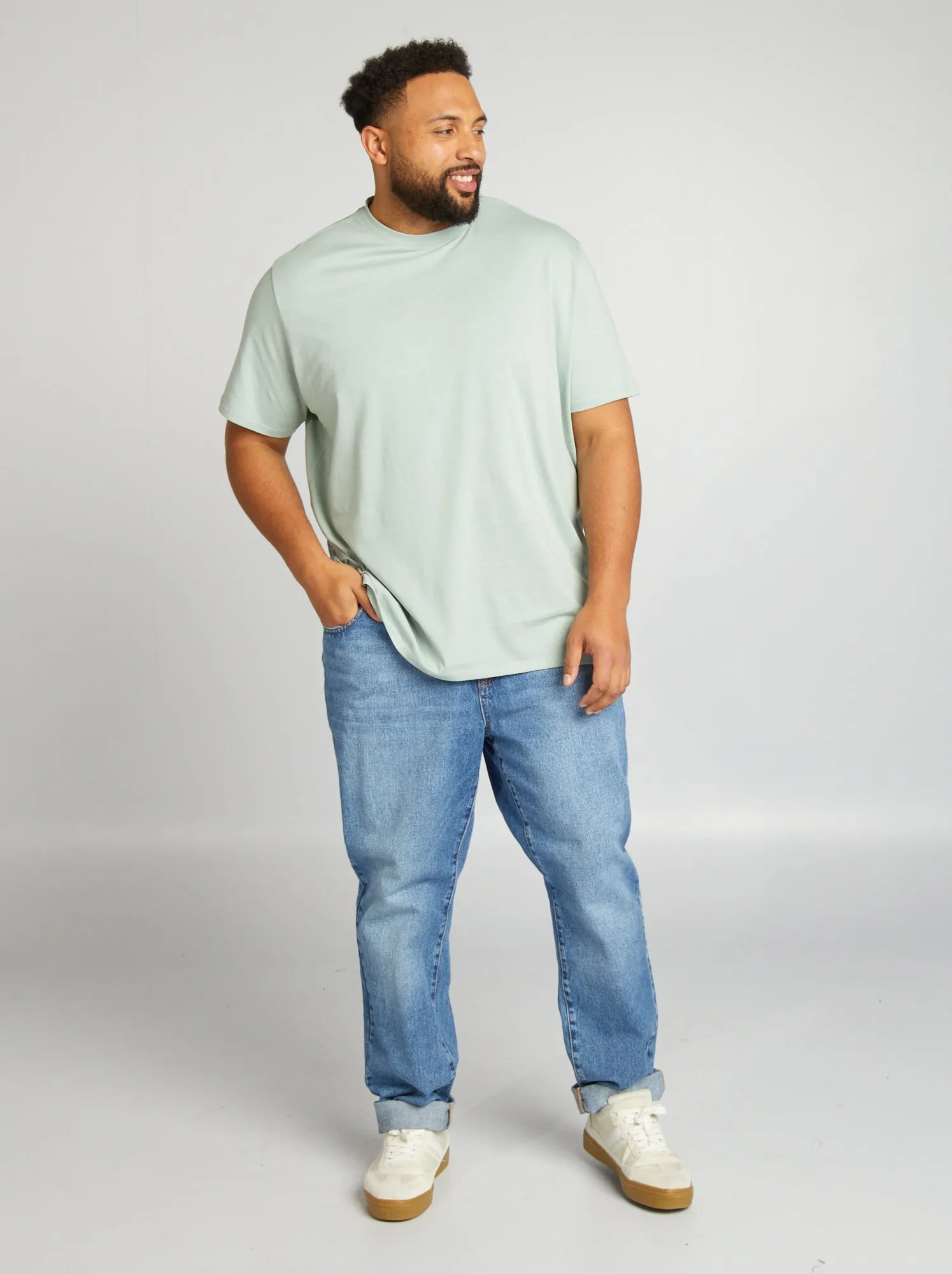 T-shirt puro cotone - VERDE