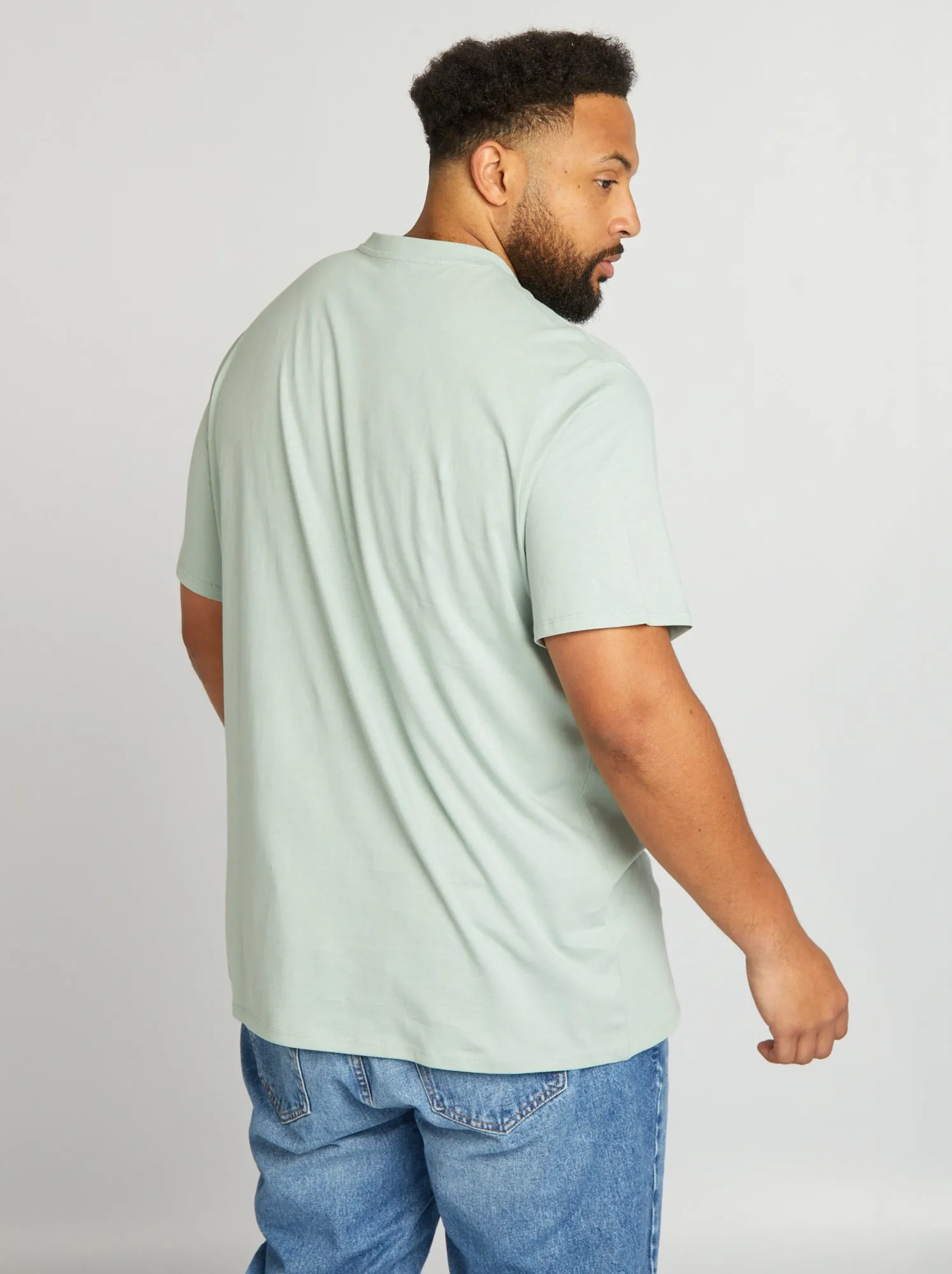 T-shirt puro cotone - VERDE