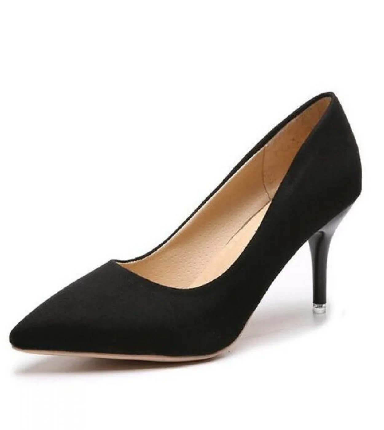 Taglie forti 35 42 Scarpe eleganti in pelle verniciata con tacco alto Scarpe da sposa bianche Décolleté classici Scarpe da barca