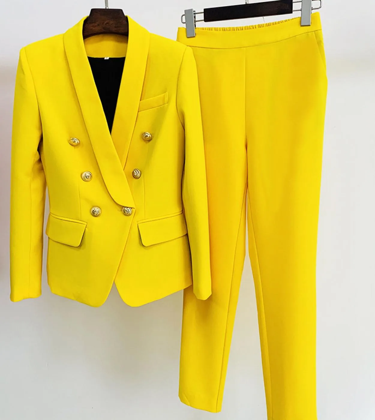 Tailleur pantalone rosa da donna Completi rosa da donna Prezzi bassi Completi pantalone donna rosa nero