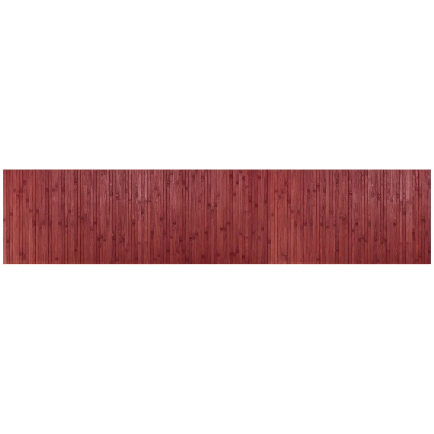 Tappeto arredo Bamboo Plain 50x280 cm rosso