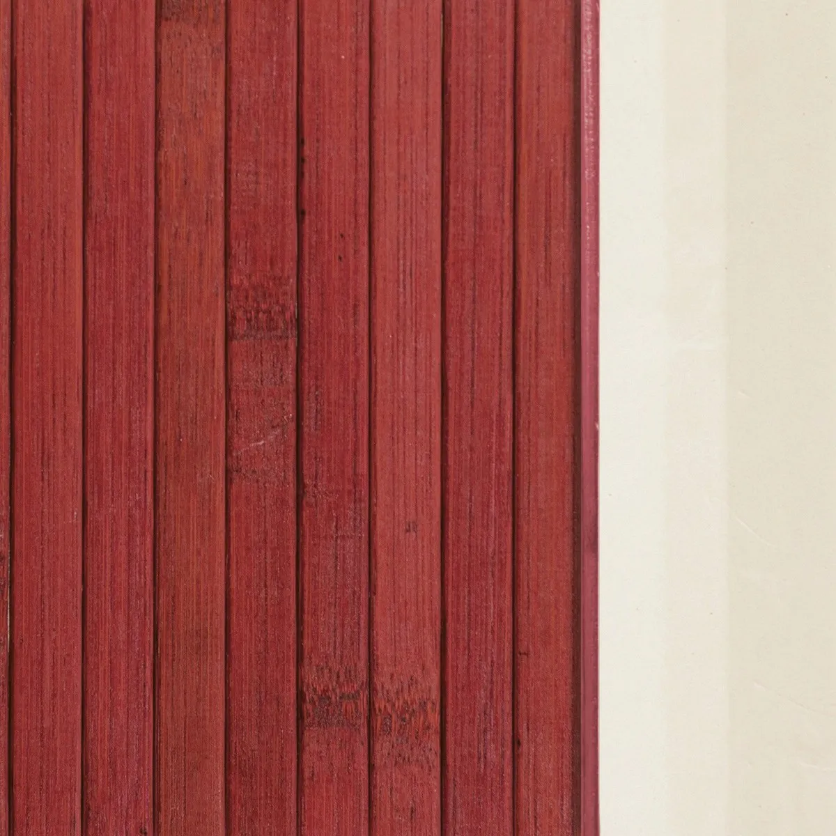 Tappeto arredo Bamboo Plain 50x280 cm rosso