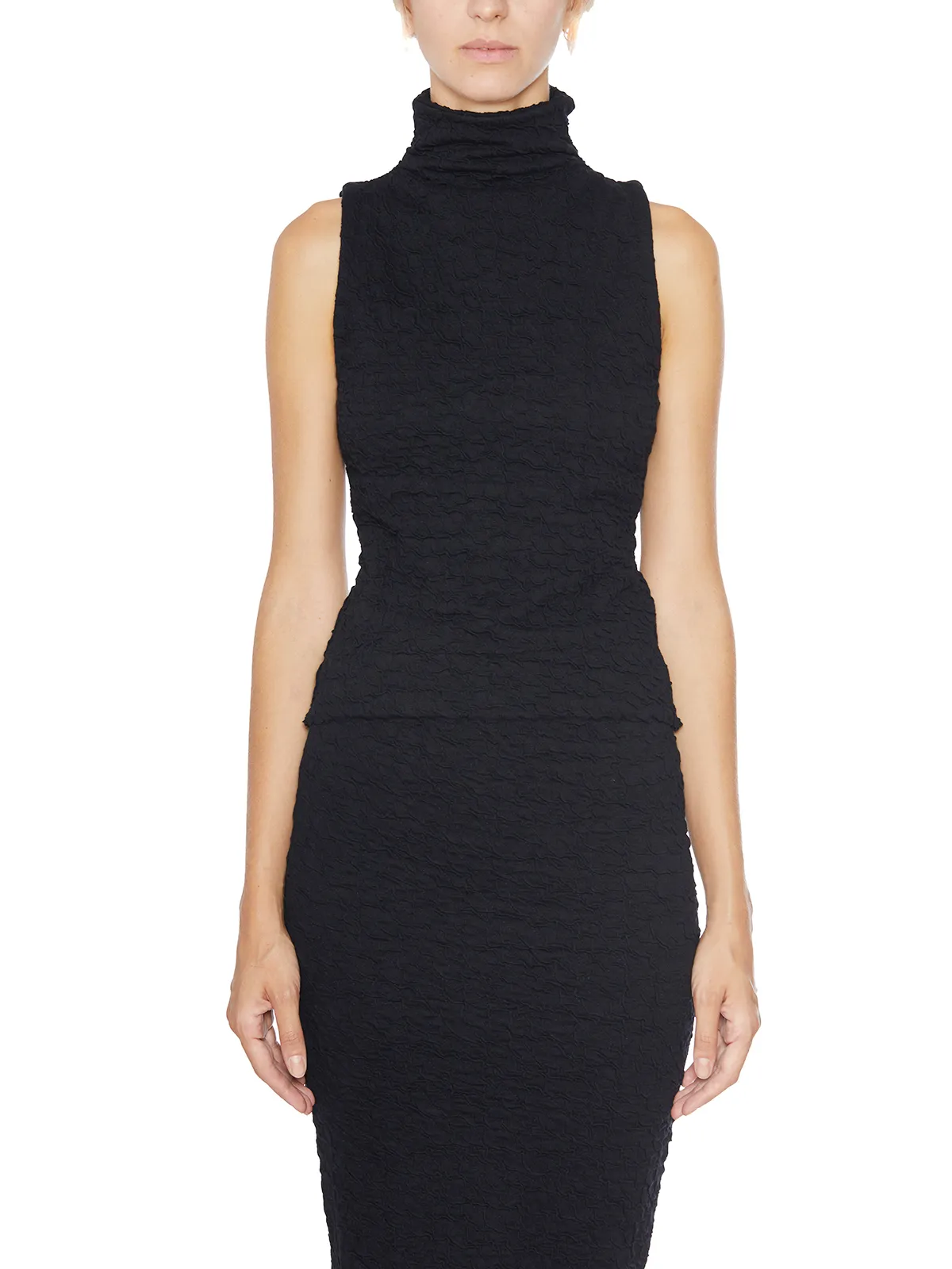 THOM KROM  TANK TOP EFFETTO CRAKLE 