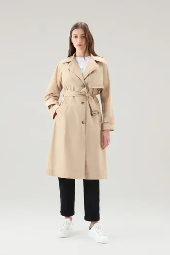 Trench in tessuto Urban Touch con cintura                                                                                       