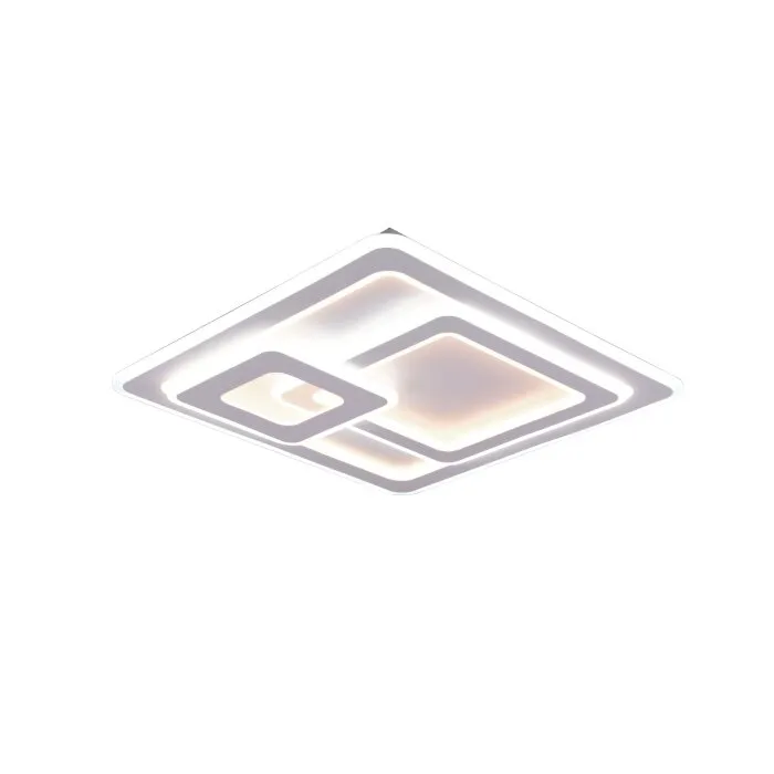 Trio Mita Plafoniera LED Bianco, 1-Luce, Telecomando