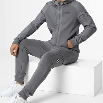 Tuta da ginnastica grigia Capadoce