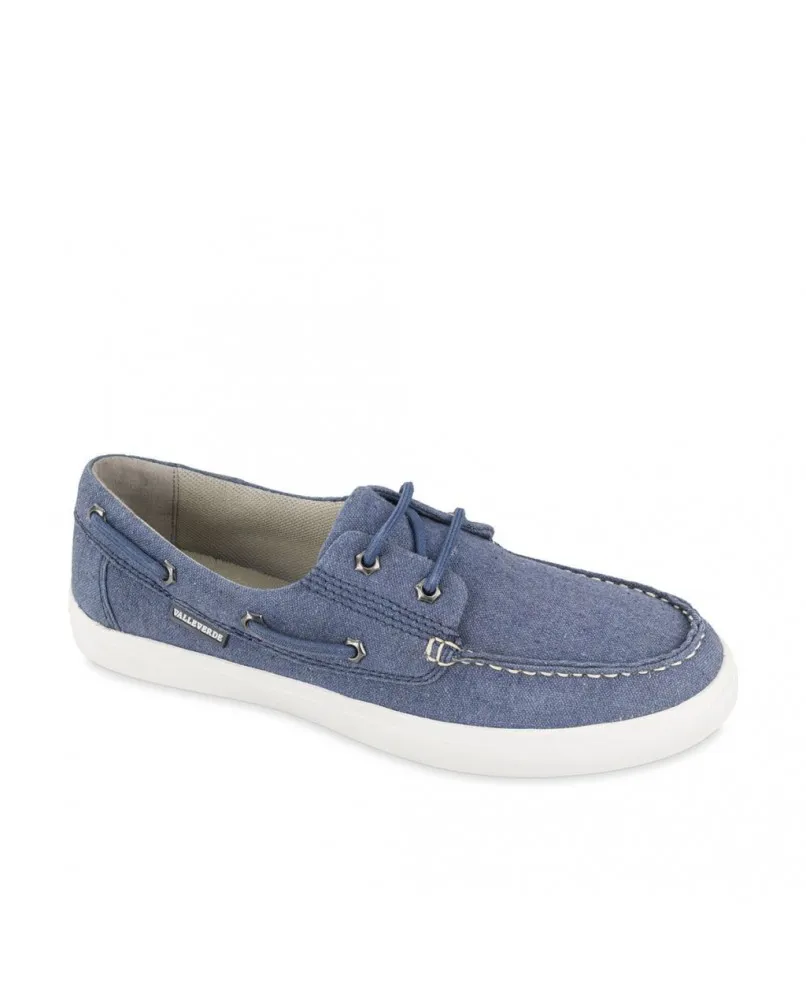 VALLEVERDE 36990 scarpe barca uomo casual blu