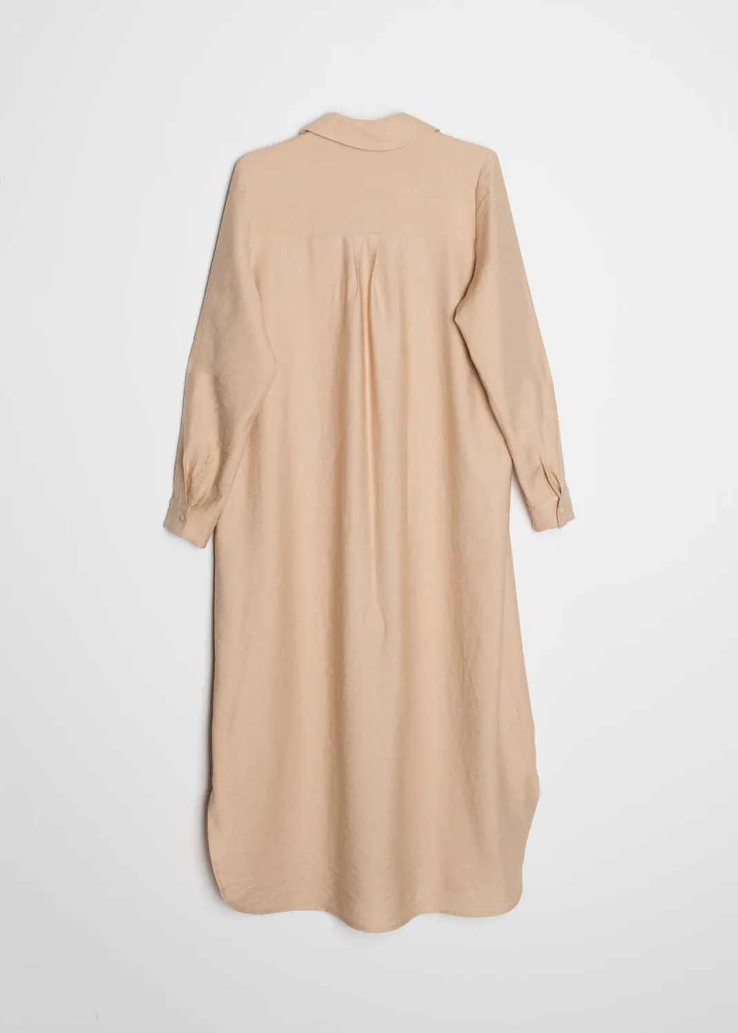 Vestido camisero midi