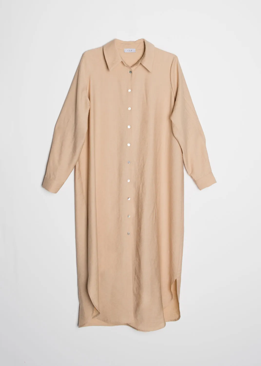 Vestido camisero midi