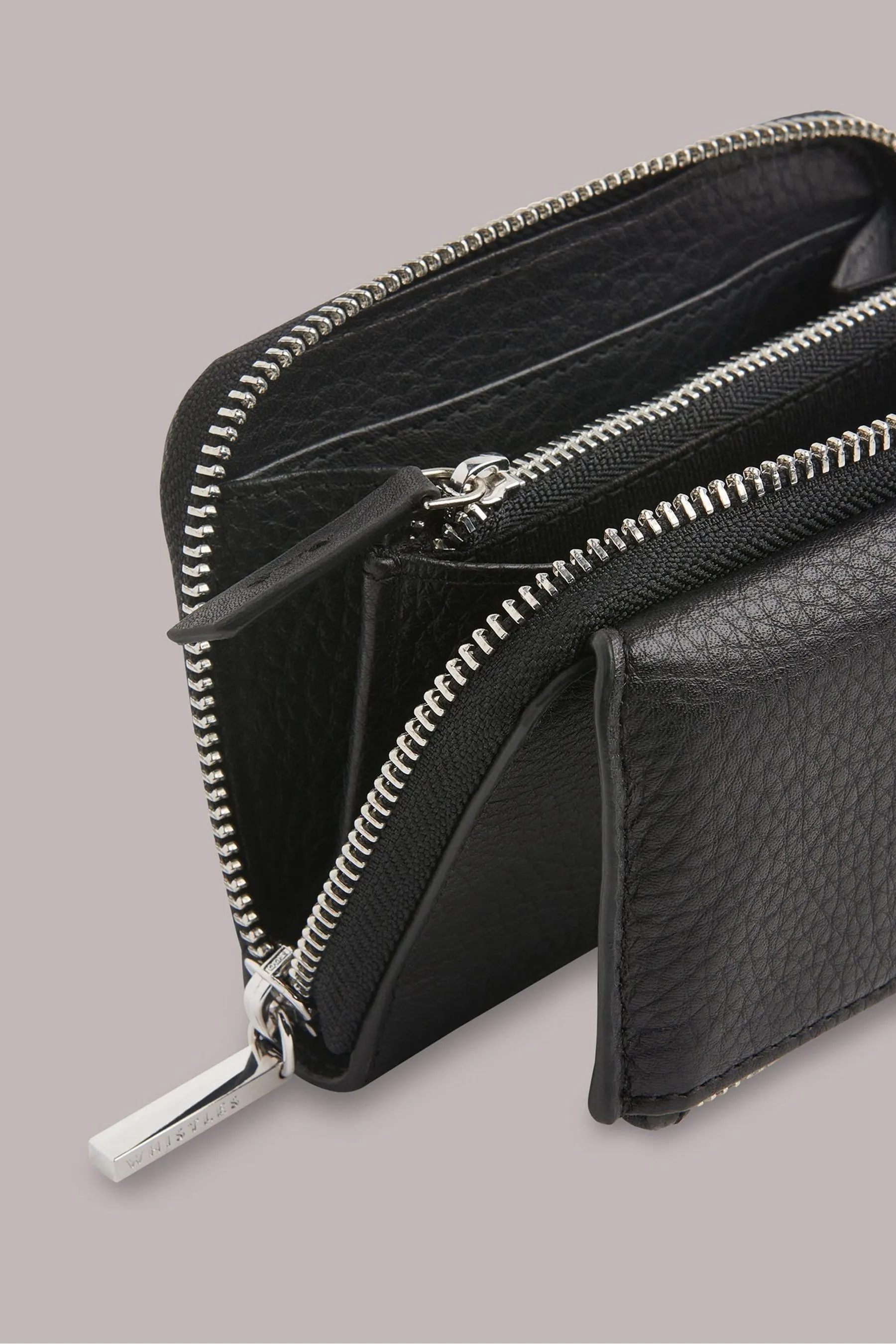 Whistles Nero - Bibi - Borsellino con zip