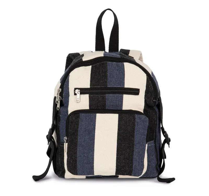 Zaino riciclato - Design a righe
