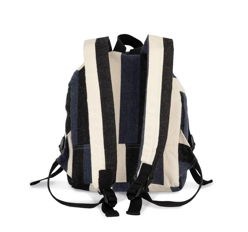Zaino riciclato - Design a righe