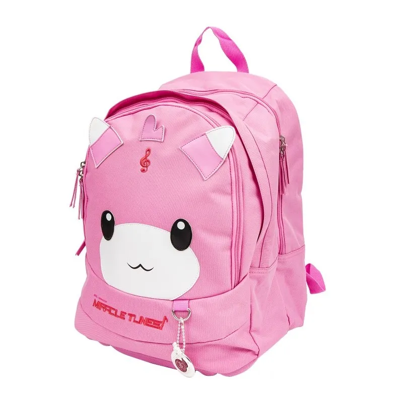ZAINO SCUOLA ORGANIZZATO JULY MIRACLE TUNES COLORE ROSA ORIGINAL GIOCHI PREZIOSI